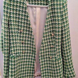 Zara Tweed Famous Coat (Small)